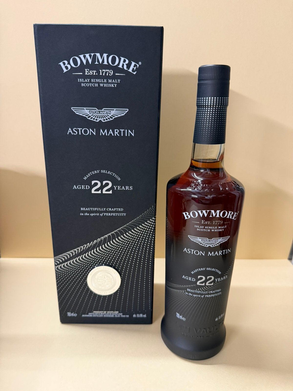 Bowmore Aston Martin 22Yo, Verzamelen, Ophalen, Zo goed als nieuw