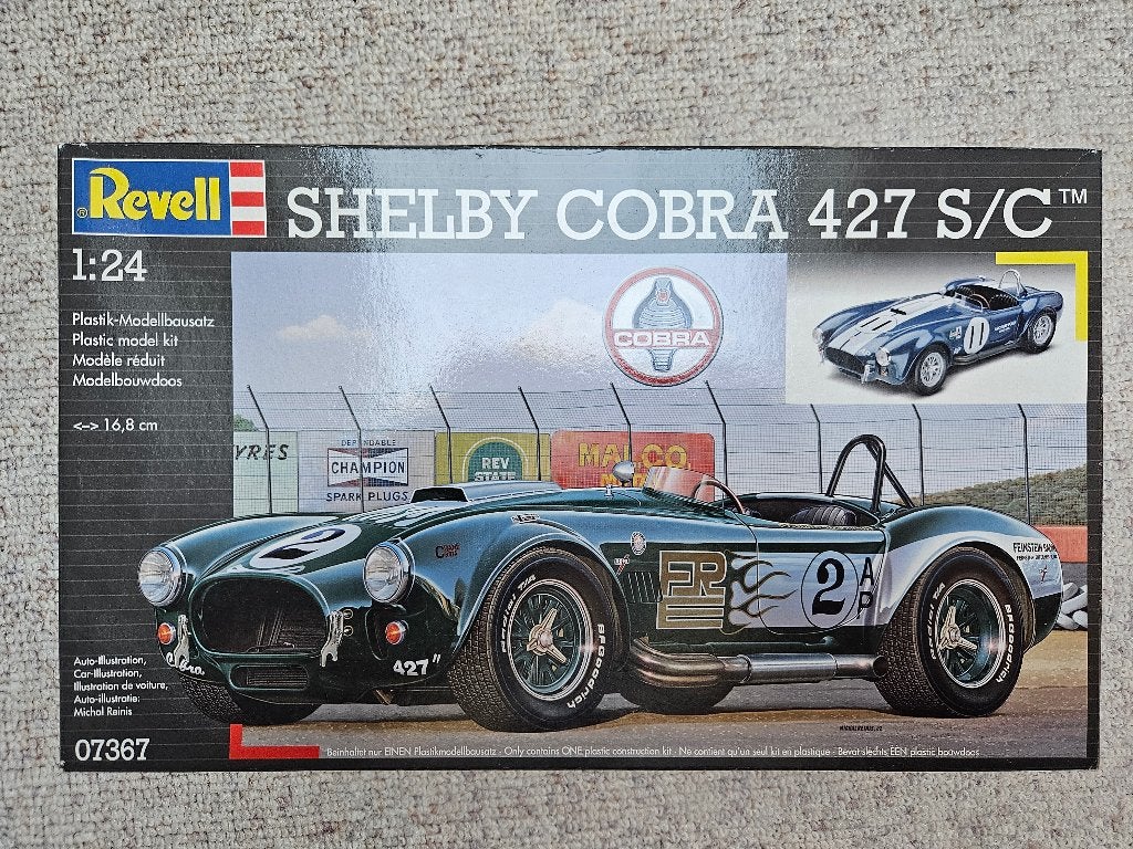 Revell 07367 Shelby Cobra 427, Ophalen of Verzenden, Zo goed als nieuw, Auto, Revell