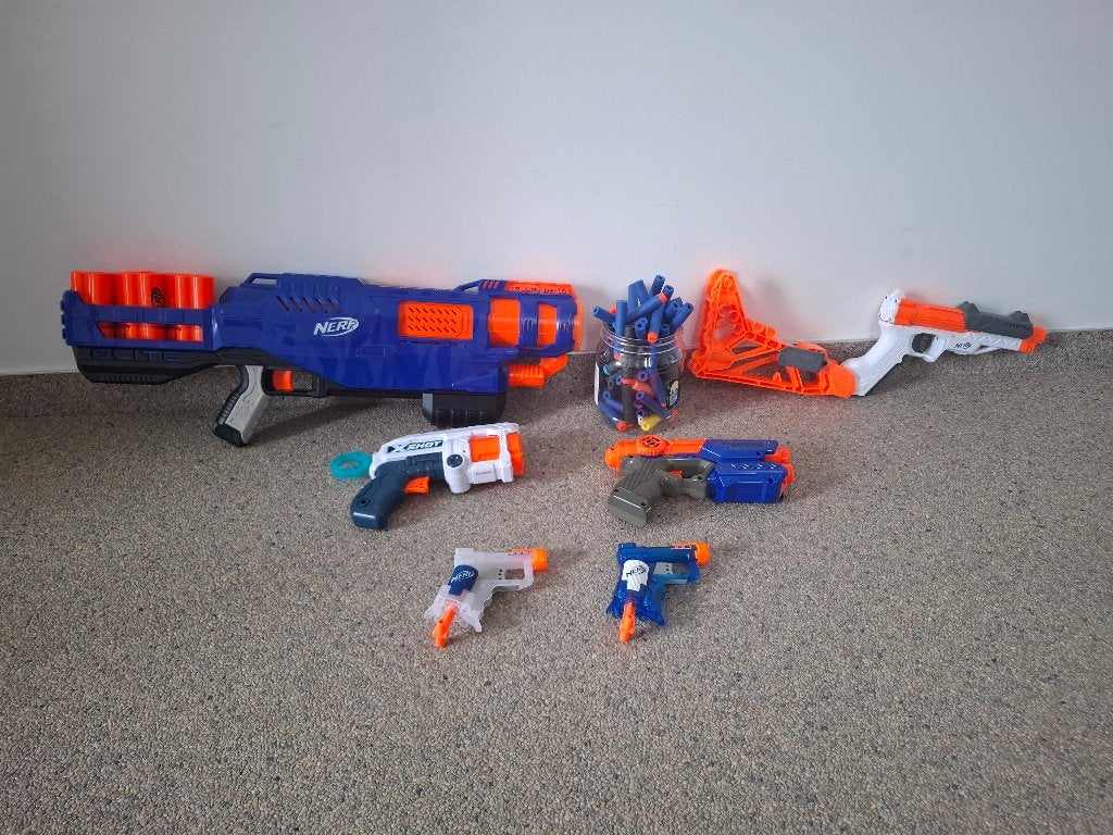 Nerf geweren, Ophalen, Zo goed als nieuw