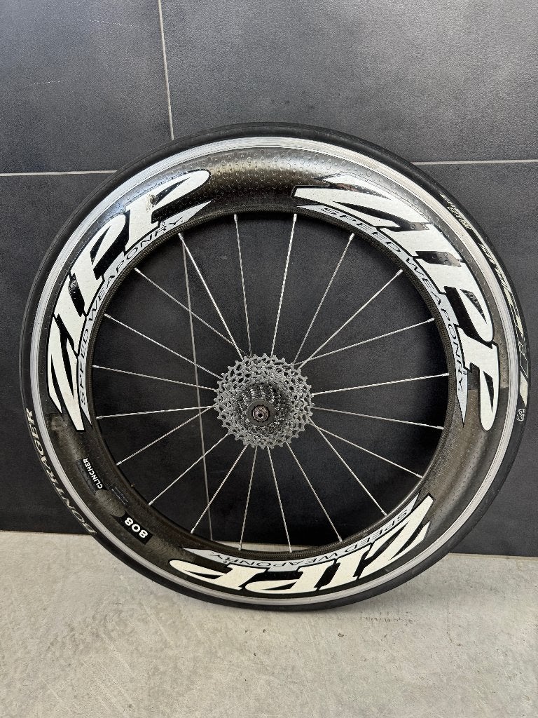 roue zipp velo route 404 & 808, Fietsen en Brommers, Ophalen of Verzenden, Zo goed als nieuw, Wiel