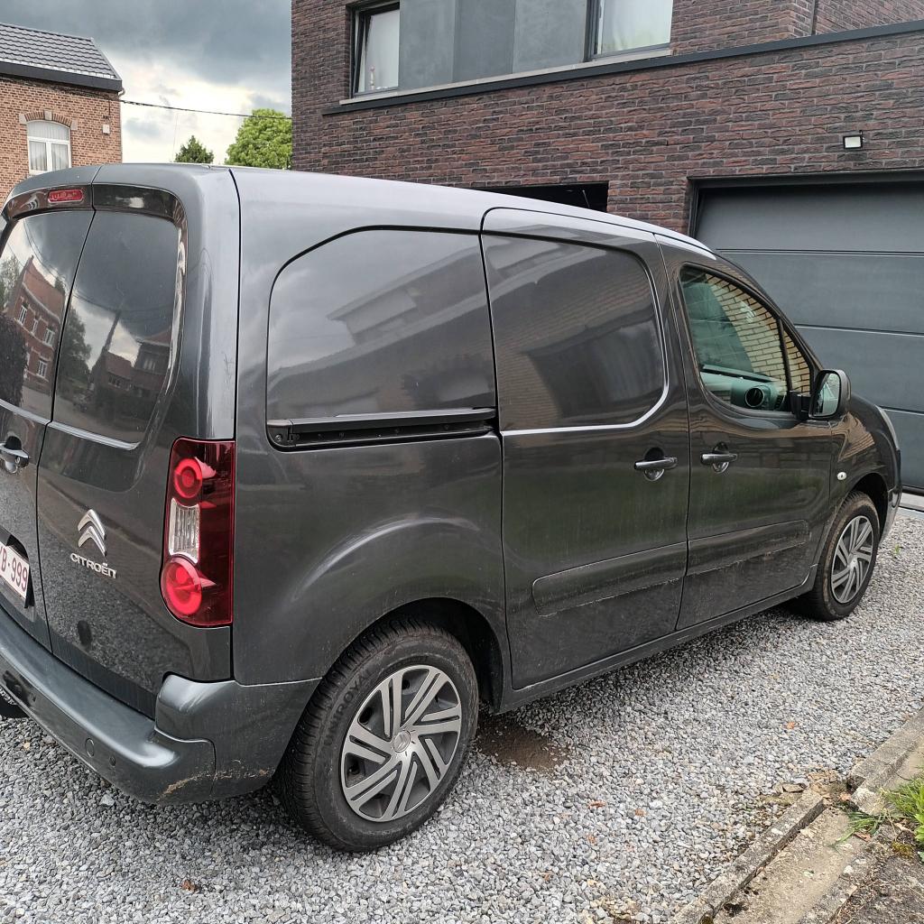 Citroën Berlingo HDI  1.6 100 CH, Autos, Cruise Control, Argent ou Gris, 3 places, Boîte manuelle