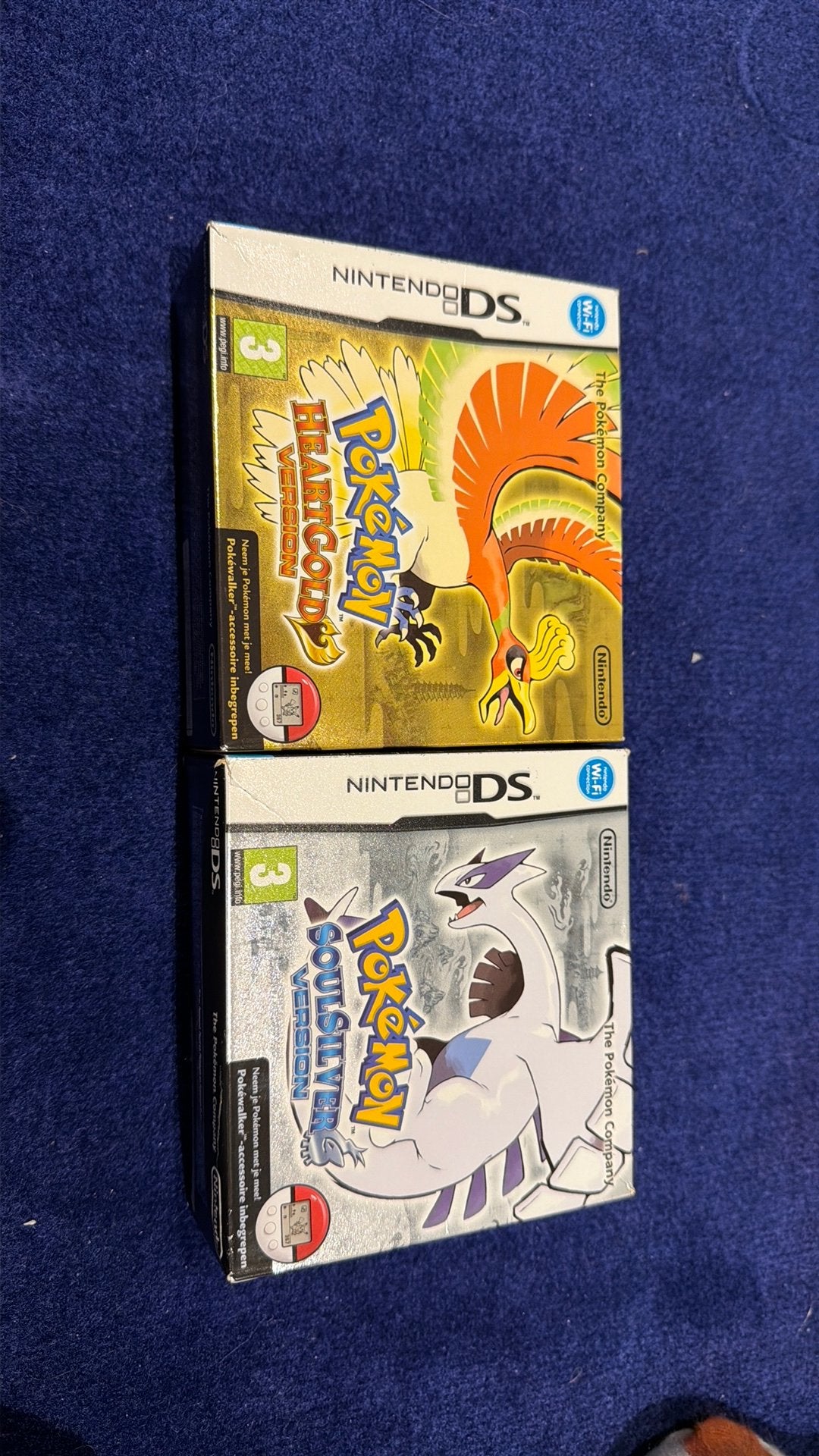 Pokémon HeartGold + SoulSilver (BIG BOX) + Pokéwalker – NL, Ophalen of Verzenden, Gebruikt