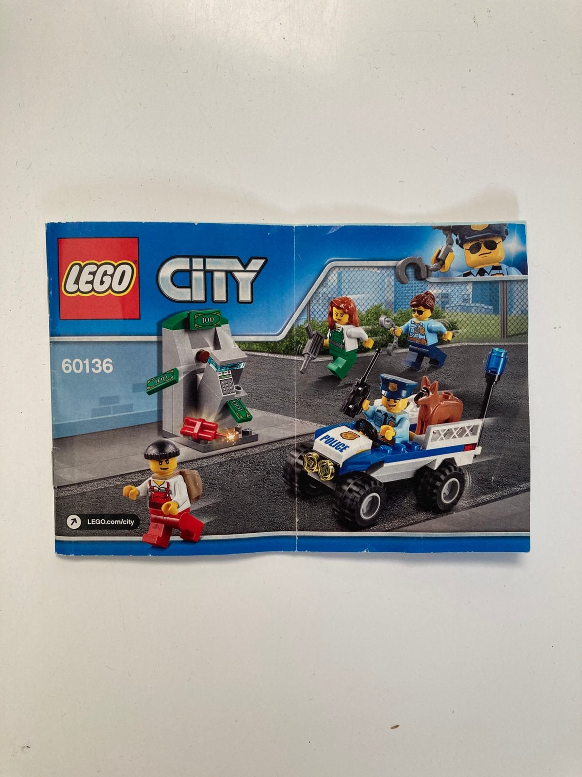 Lego city brandweer politie 60212 60136, Kinderen en Baby's, Speelgoed | Duplo en Lego, Ophalen of Verzenden, Zo goed als nieuw