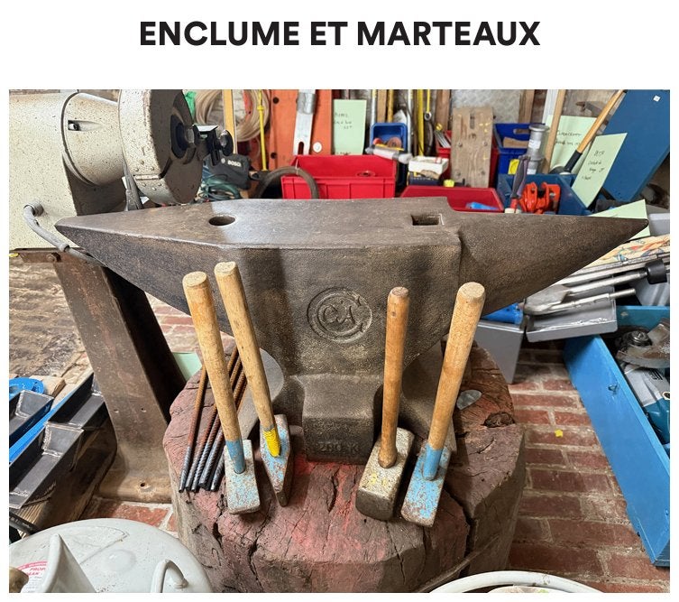Lot de matériel de forge, Bricolage & Construction, Enlèvement, Comme neuf