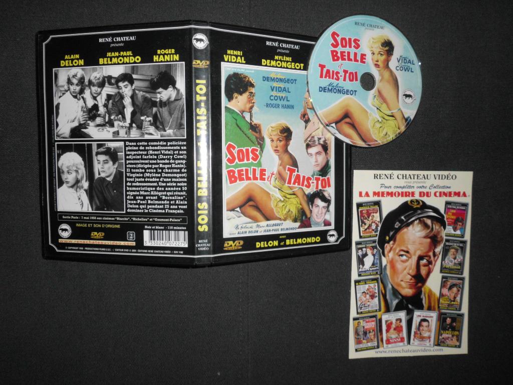 dvd sois belle et tais-toi (delon&belmondo&cowl..), Cd's en Dvd's, Dvd's | Komedie, Vanaf 9 jaar, Ophalen of Verzenden, Zo goed als nieuw