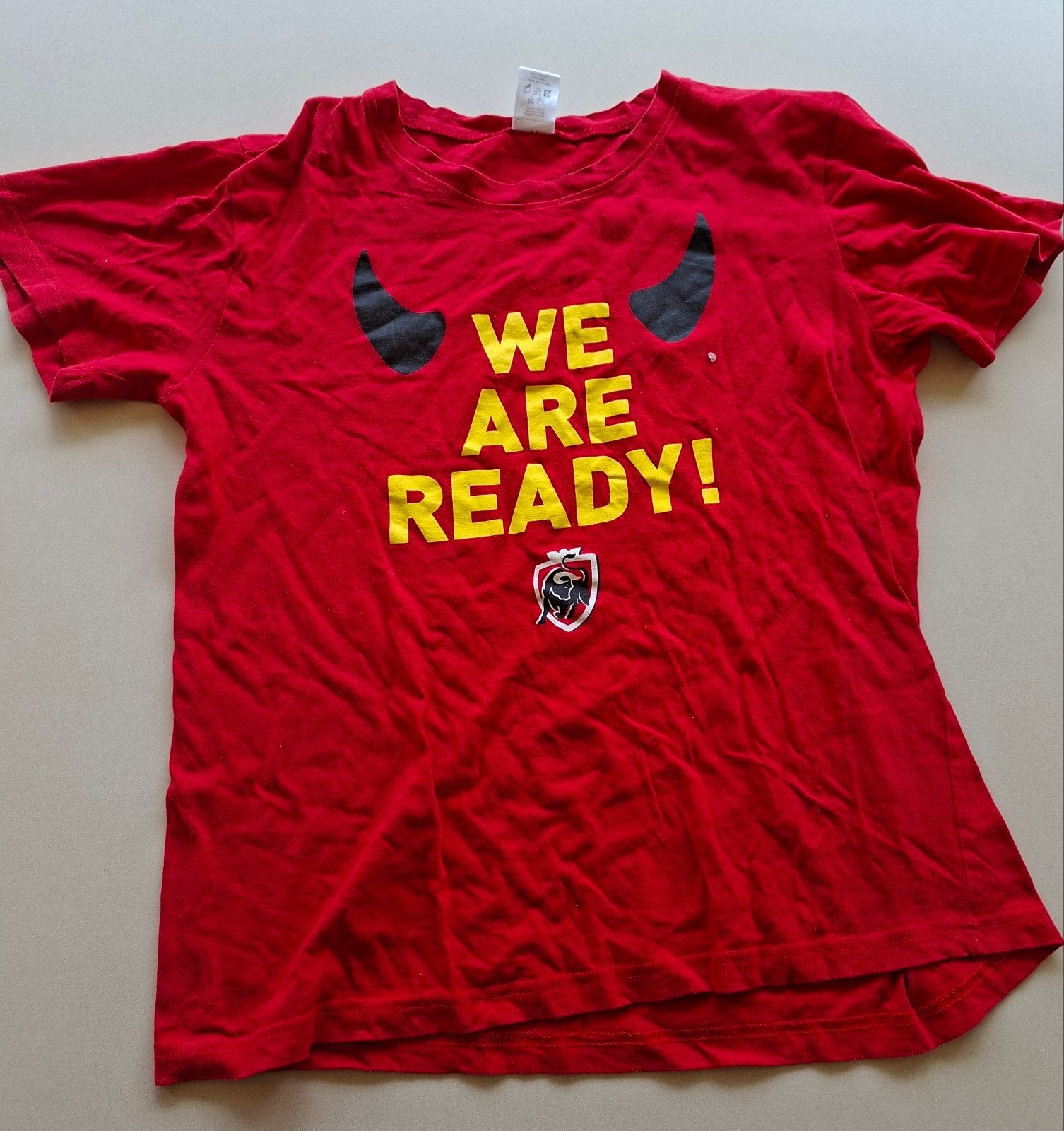 T-shirt Red Devil Jupiler taille L, Taille L, Enlèvement ou Envoi, Maillot