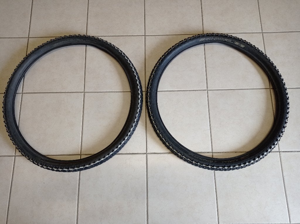 Mountainbike banden Schwalbe (10€/stuk), Vélos & Vélomoteurs, Vélos Pièces, Caoutchouc, Comme neuf, Enlèvement, Mountainbike