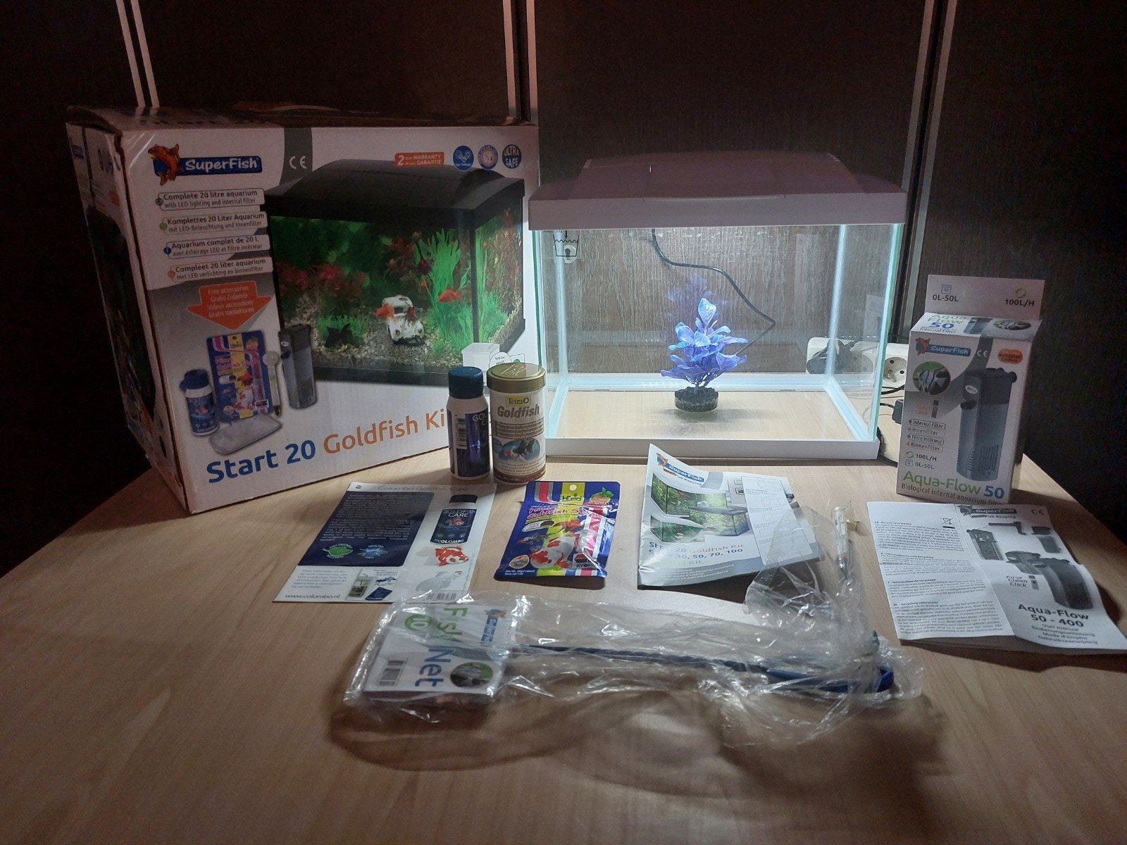 Aquarium, Enlèvement