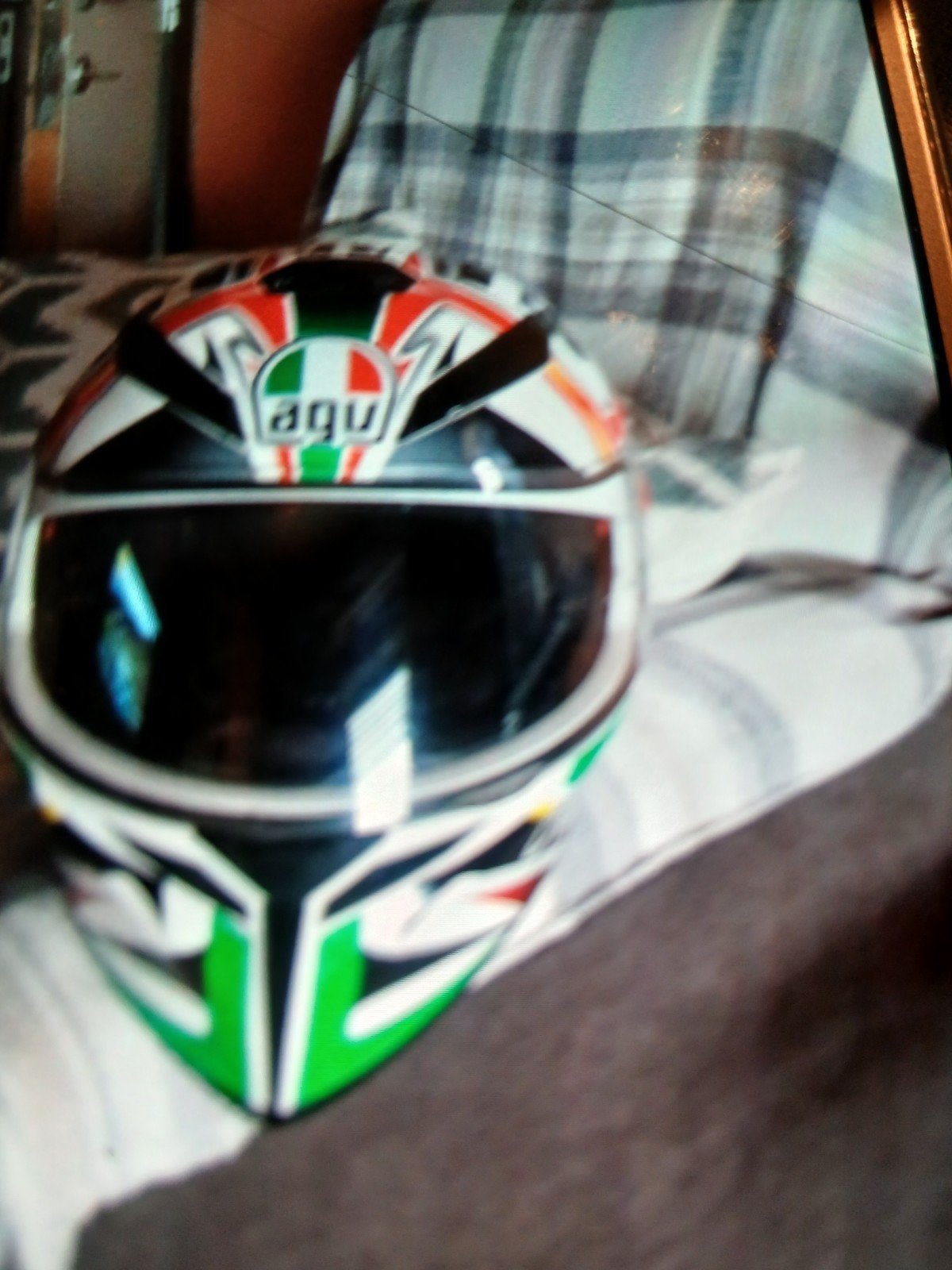 helm aray+vest ducatie, Motoren, Ophalen, XL
