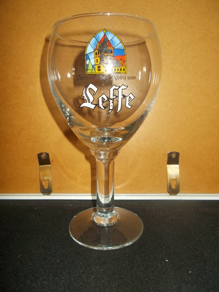 LEFFE - groot Abdijbierglas 0,5L - INTERBREW, Collections, Enlèvement, Utilisé, Verre ou Verres, Leffe
