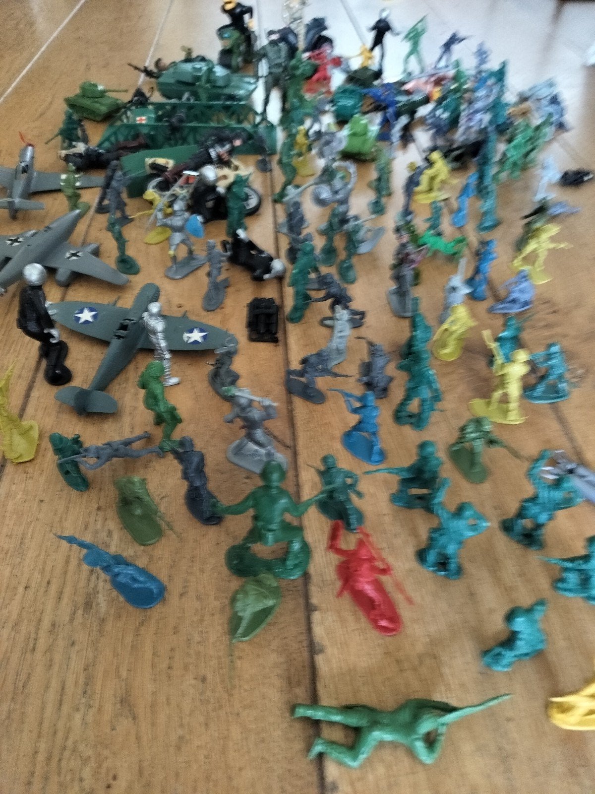Speelgoed soldaten mat extra, Hobby en Vrije tijd, Ophalen of Verzenden, Gebruikt, 1:35 tot 1:50, Figuur of Figuren