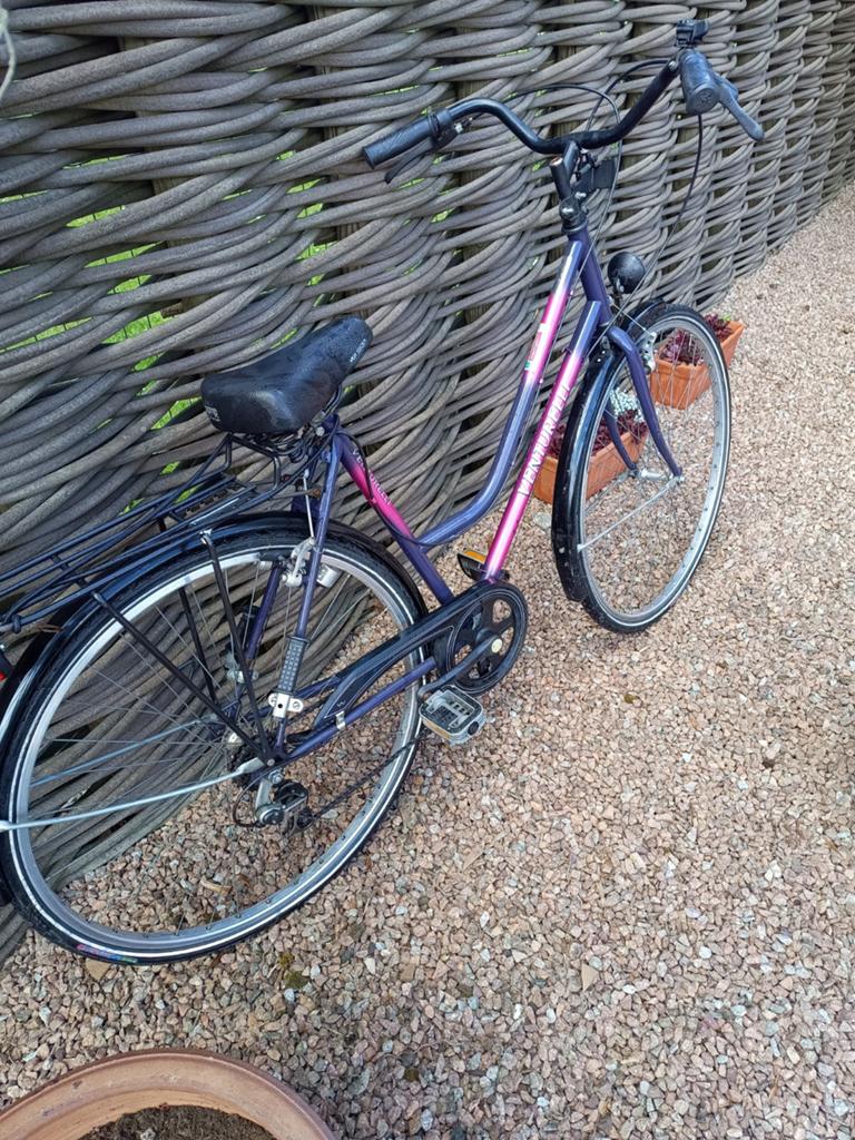 Damesfiets te koop, Ophalen