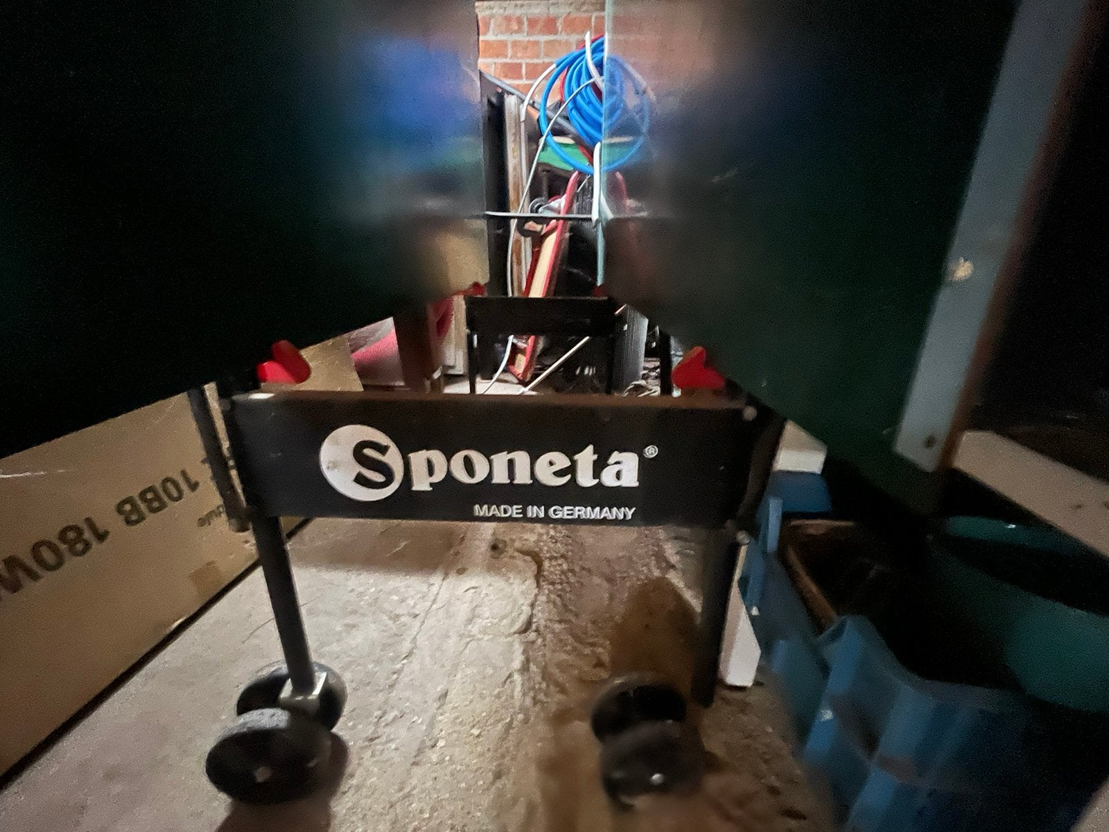 Goeie staat pingpongtafel en toebehoren, Sport en Fitness, Tafeltennis, Ophalen