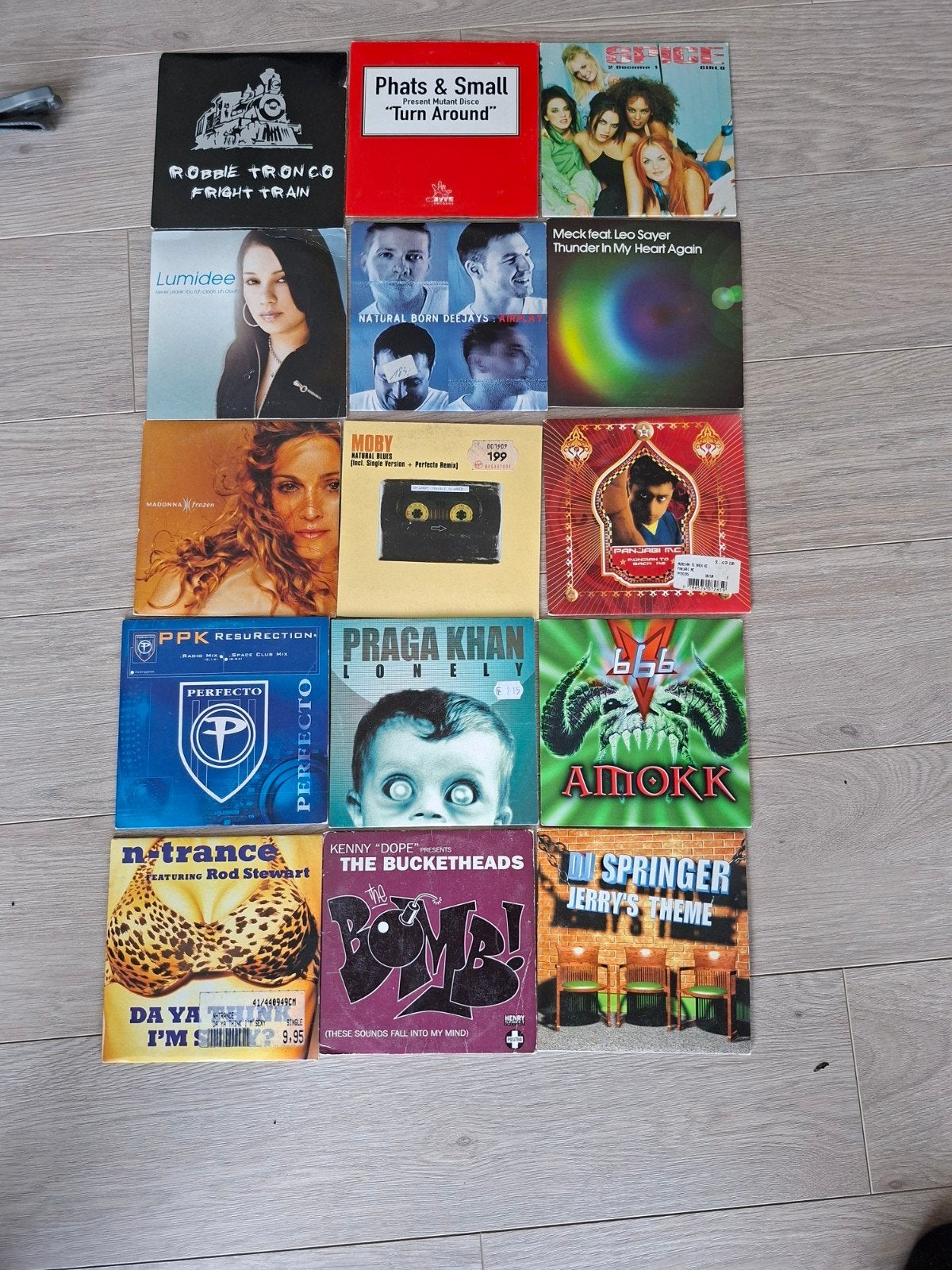 Mooie verzameling 15x CD-singles / Cardboard sleeves, Cd's en Dvd's, Vinyl | Dance en House, Ophalen of Verzenden, Dance