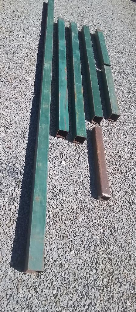 Ijzeren palen, verschillende lengtes, Doe-het-zelf en Bouw, Ophalen, IJzer