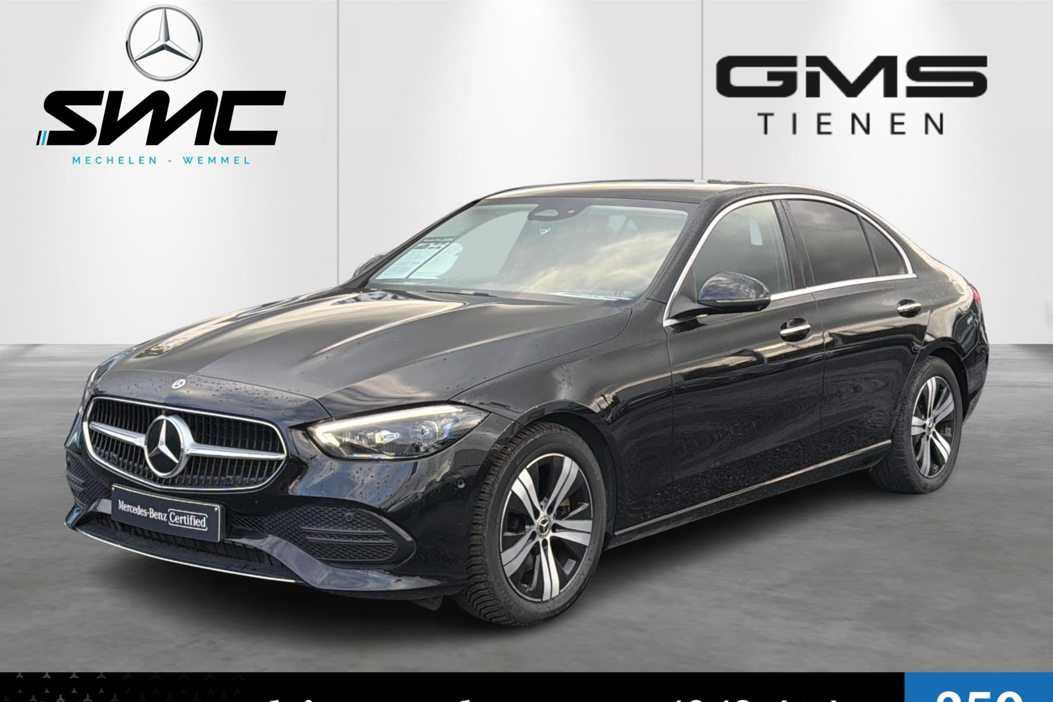 Mercedes-Benz C-Klasse C 200 Business Line (automatique), Achat, 1800 kg, Entreprise, Noir