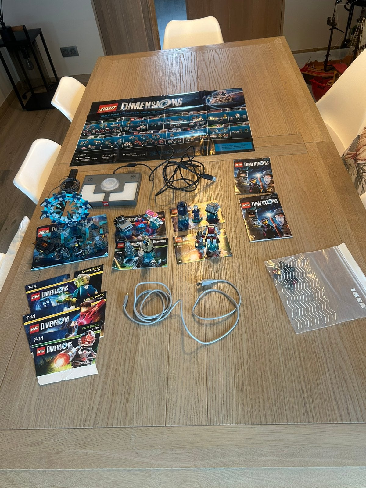 LEGO Dimensions Wii U + meerdere packs/figuren, Games en Spelcomputers, Ophalen, Zo goed als nieuw, Avontuur en Actie