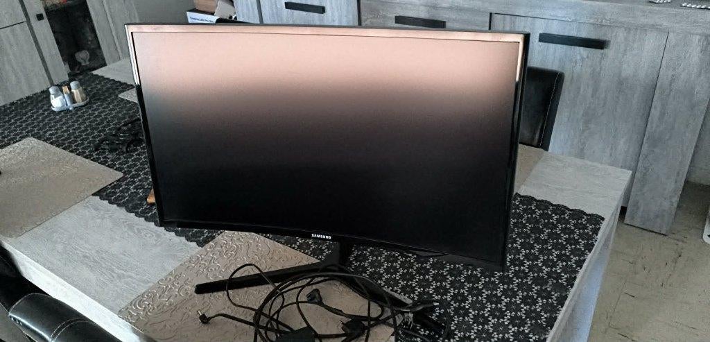 écran pc samsung, Computers en Software, Monitoren, Gebruikt, 60 Hz of minder, VA, Full HD, 3 tot 5 ms, Ophalen
