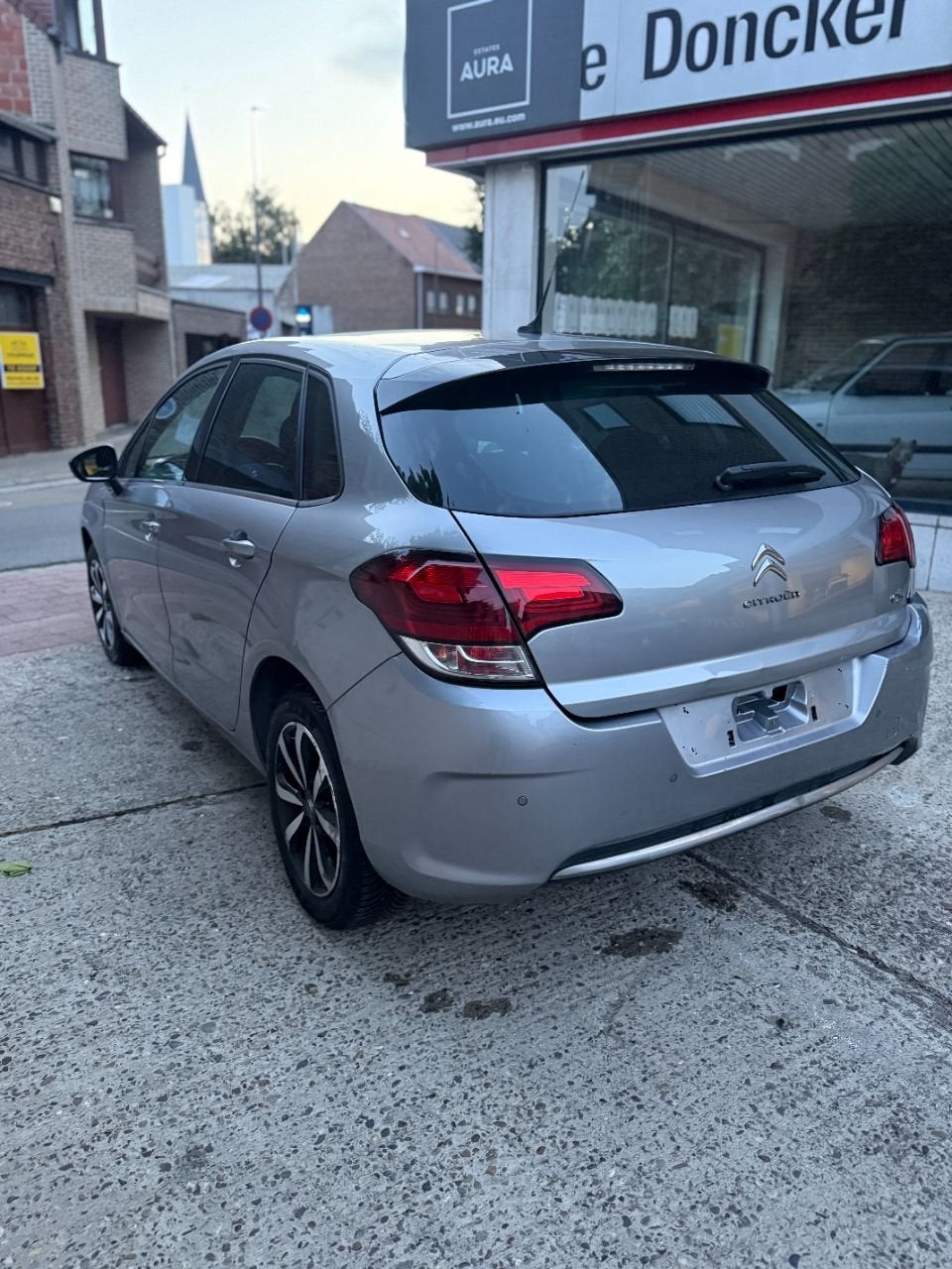Citroën C4 Automatique Full option Euro6b, Autos, Argent ou Gris, Achat, Euro 6, Entreprise