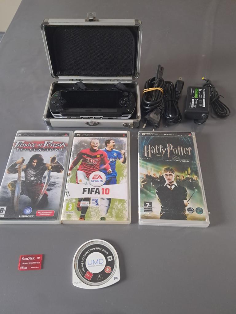 Psp, Ophalen