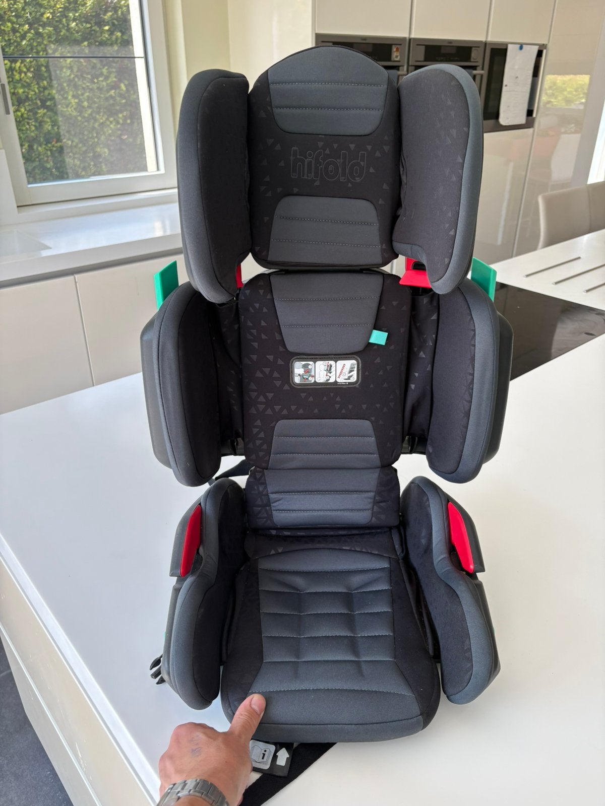 Siege auto pliable Hifold, Autres marques, Ceinture de sécurité, Enlèvement ou Envoi, Dossier réglable