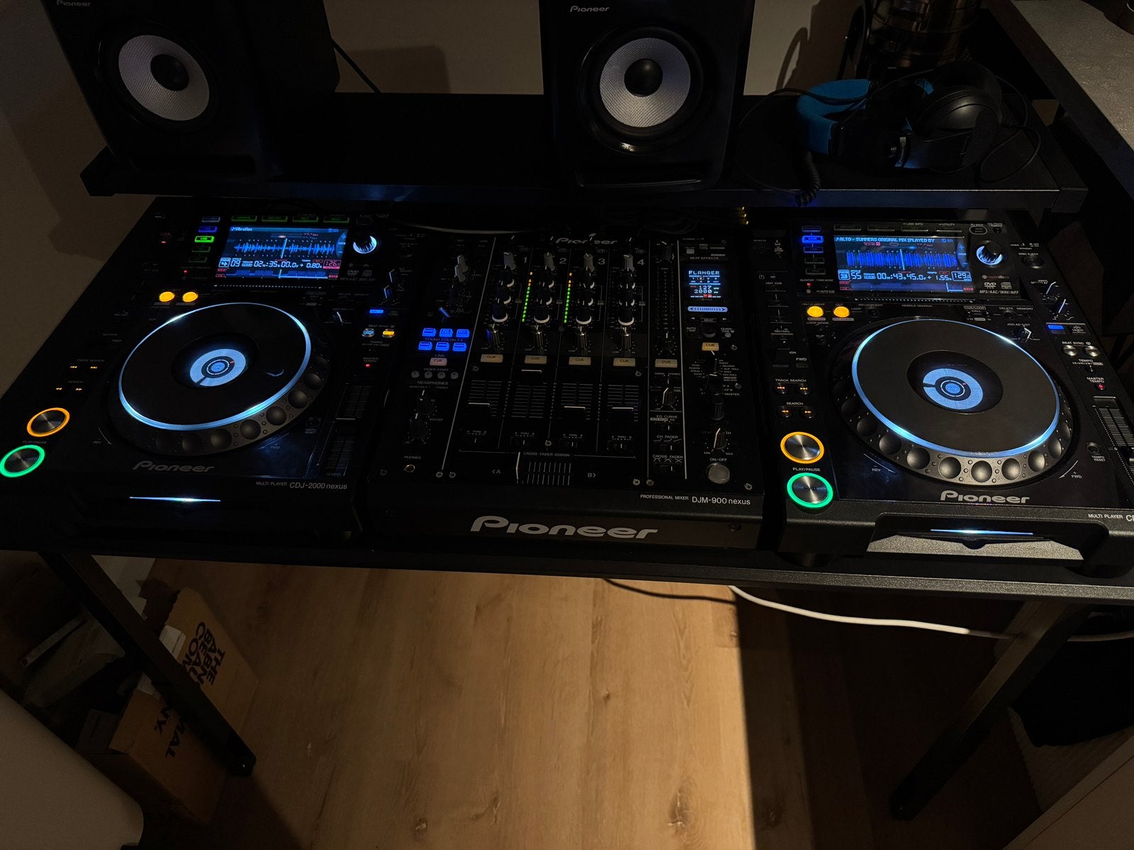 Pioneer DJ-set: CDJ-2000NXS & DJM-900NXS, Muziek en Instrumenten, Ophalen, Zo goed als nieuw, Dj-set, Pioneer