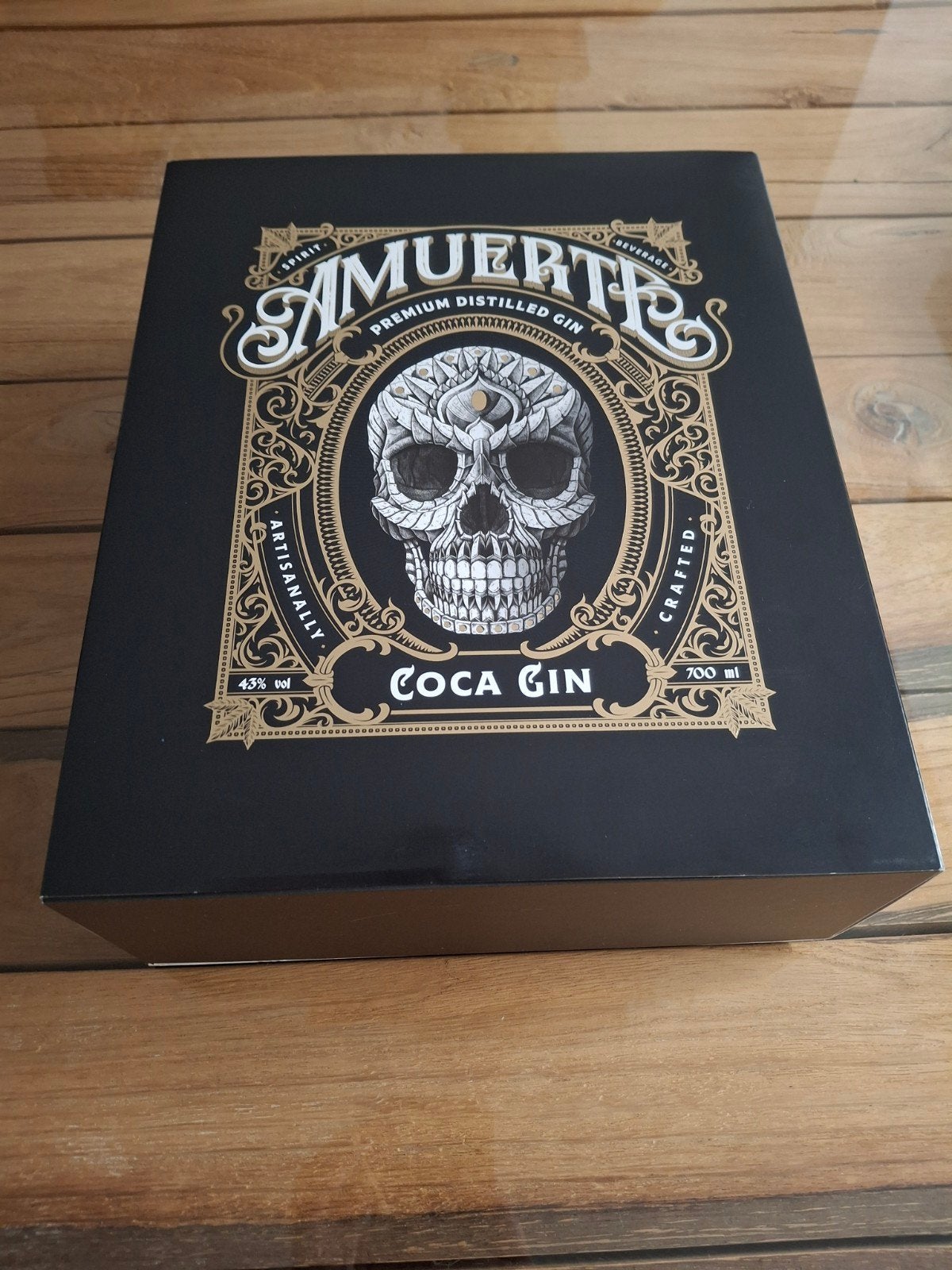 Amuerte coca leaf gin gift box, Ophalen