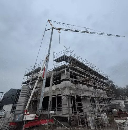 BOUWKRAAN TE HUUR TEREX CBR 32 PLUS, Doe-het-zelf en Bouw, Ophalen, Zo goed als nieuw