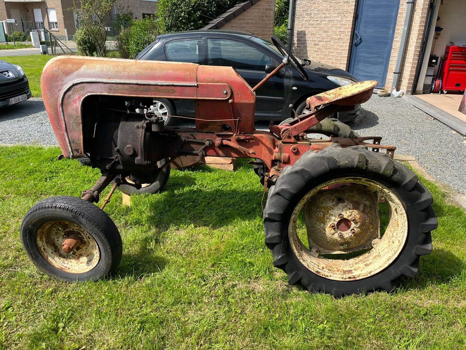 Oldtimer project Porsche P111, Ophalen