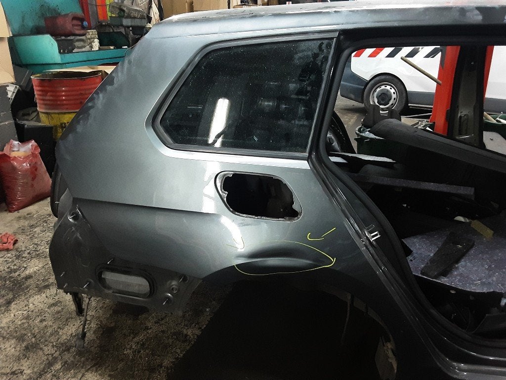 SPATBORD RECHTS ACHTER Volkswagen Golf VII Variant (AUVV), Auto-onderdelen, Gebruikt, Volkswagen, Volkswagen AG, Achter
