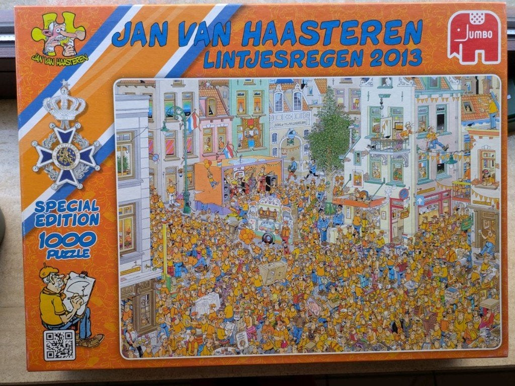Puzzels Van Haasteren, Enlèvement ou Envoi, 500 à 1500 pièces, Utilisé, Puzzle