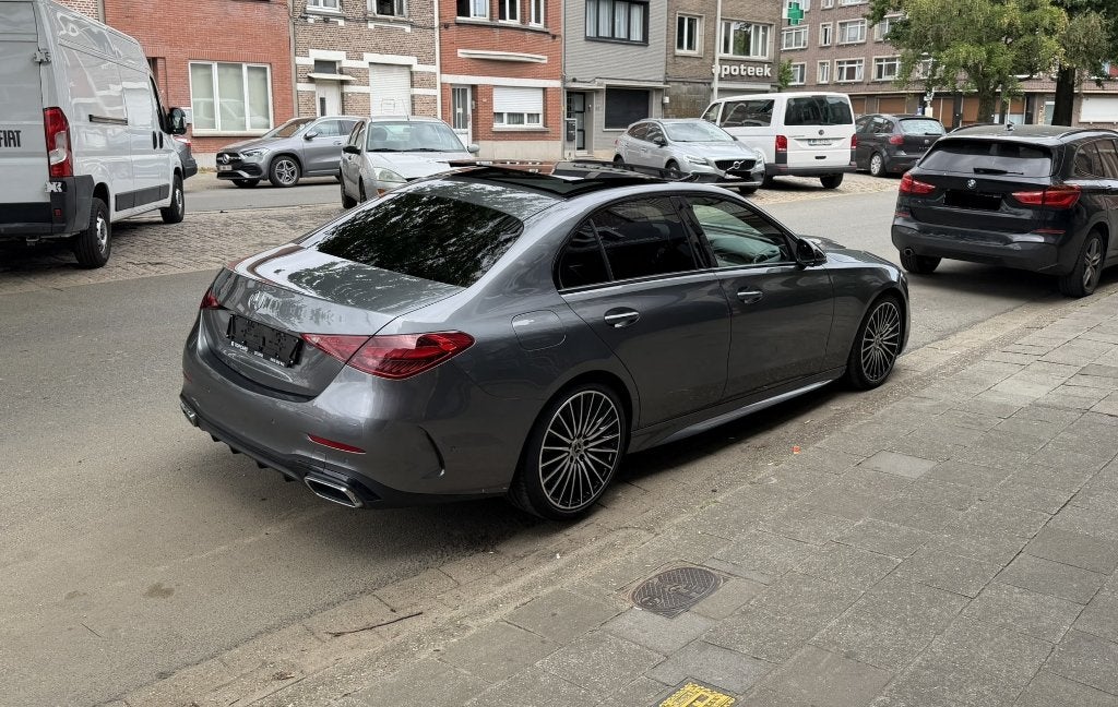 Mercedes C180 Amg-Pakket ***Pano/ Sfeerverl./ Burmester***, Auto's, Mercedes-Benz, 4 deurs, Achterwielaandrijving, 4 cilinders