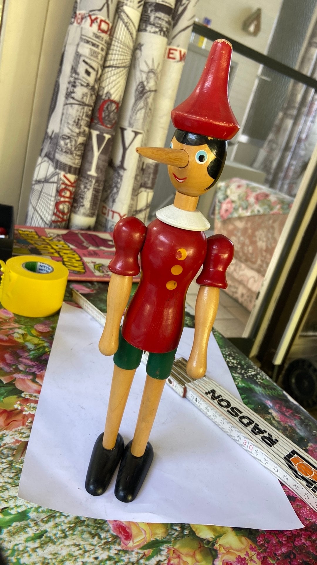 Pinochio mannetje, Ophalen, Zo goed als nieuw