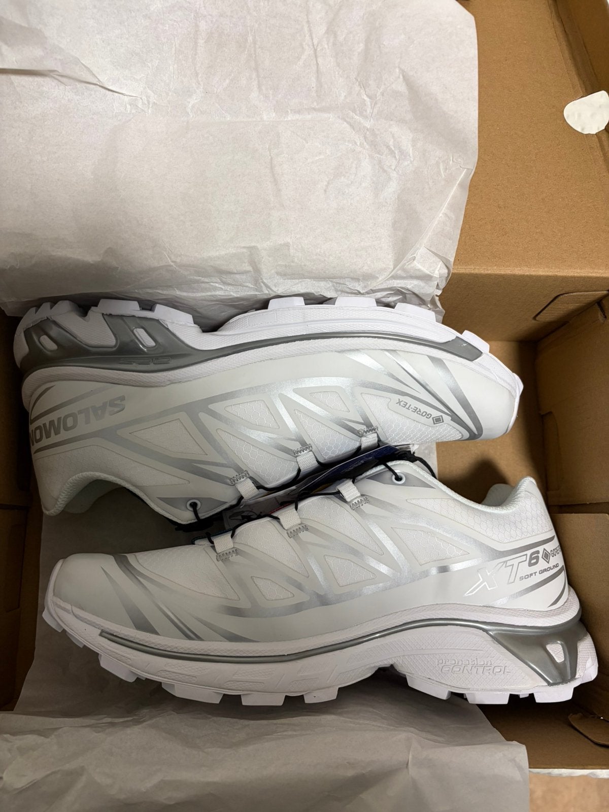 Salomon XT6 blanc, Enlèvement ou Envoi, Comme neuf, Blanc