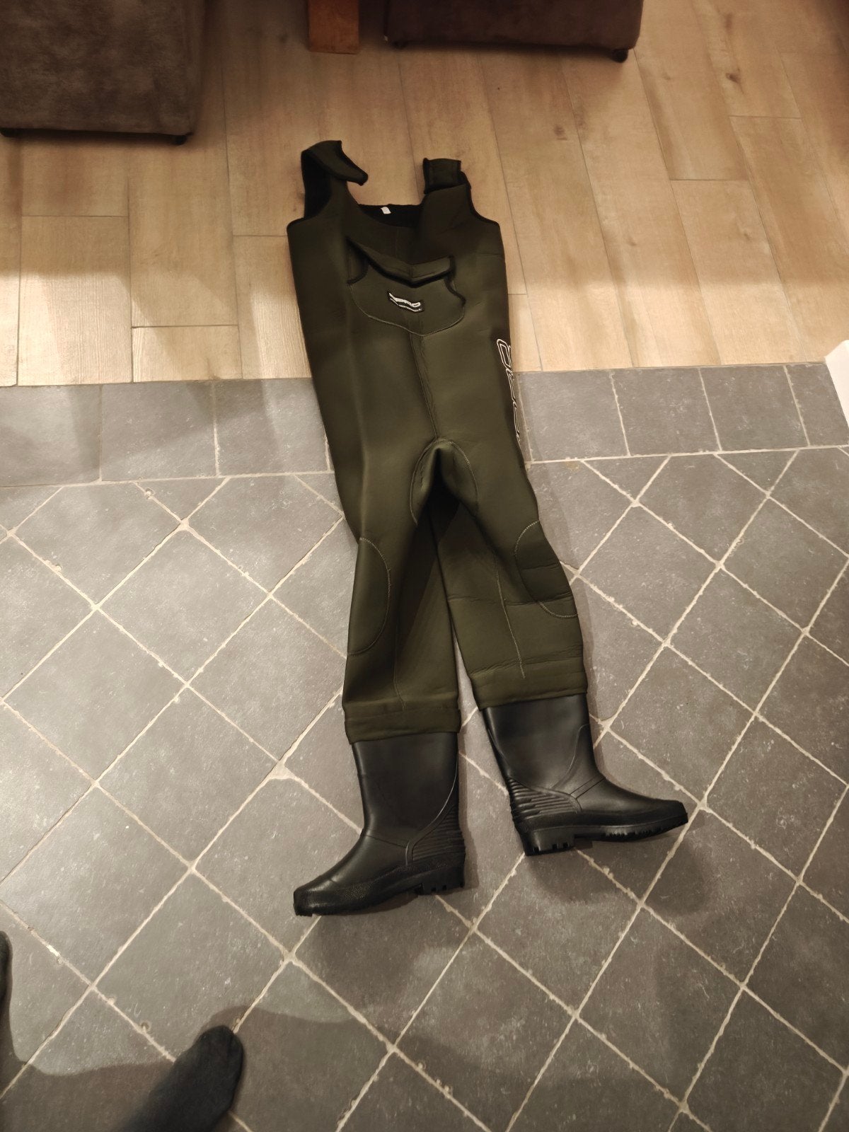 waadpak spro nieuw, Enlèvement