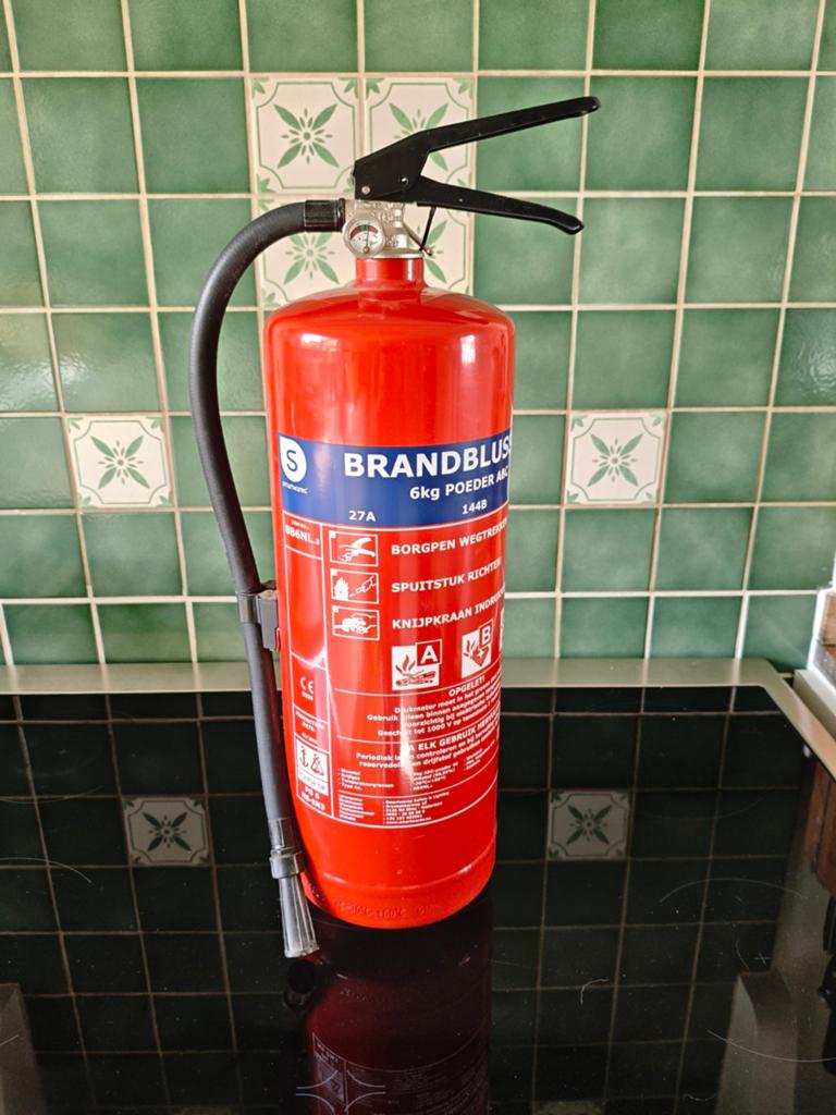 Brandblusser 6kg poeder, Ophalen, Nieuw, Brandblusser