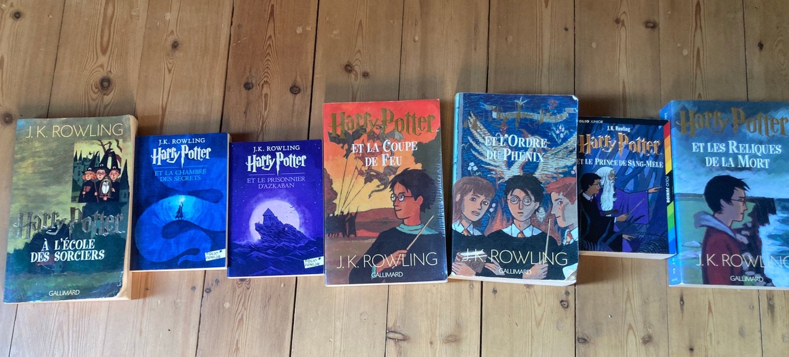 serie 7 HARRY POTTER, Verzamelen, Harry Potter, Ophalen, Gebruikt, Boek of Poster