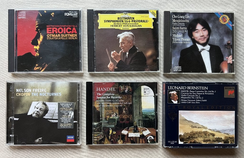 Collectie klassieke CD's, Cd's en Dvd's, Ophalen of Verzenden, Zo goed als nieuw, Bach