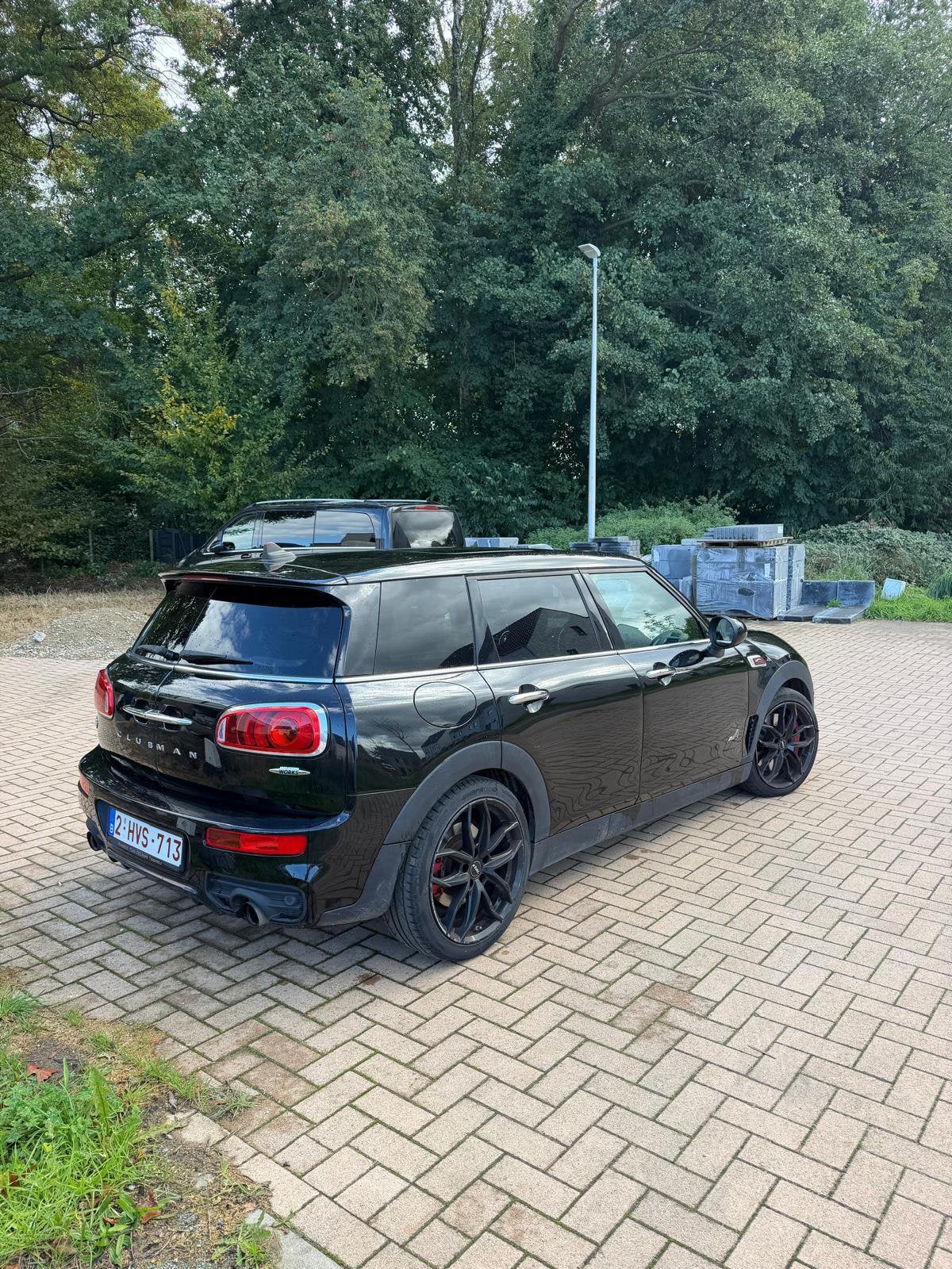 Mini clubman John Cooper Works full option, Auto's, Automaat, Zwart, Zwart, Particulier