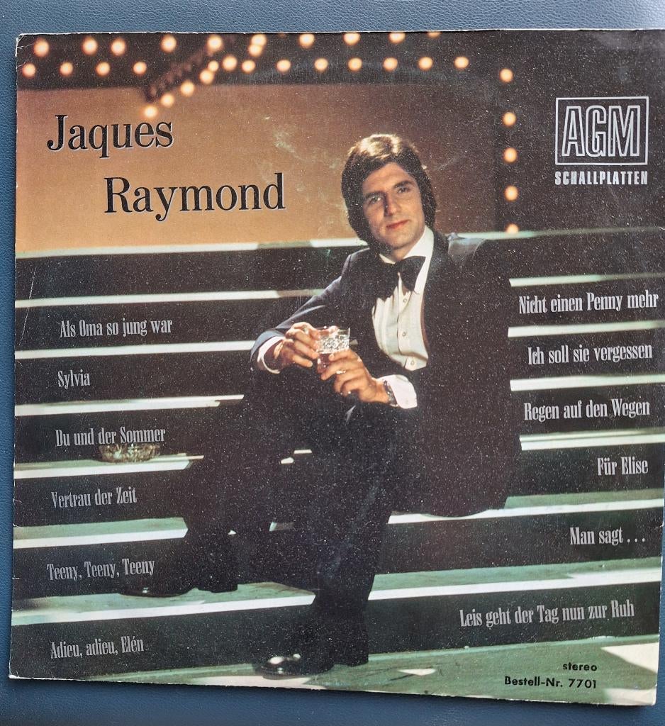 LP Jacques Raymond-AGM 7701 (duitstalig), Cd's en Dvd's, Vinyl | Nederlandstalig, Ophalen of Verzenden, Zo goed als nieuw, 12 inch