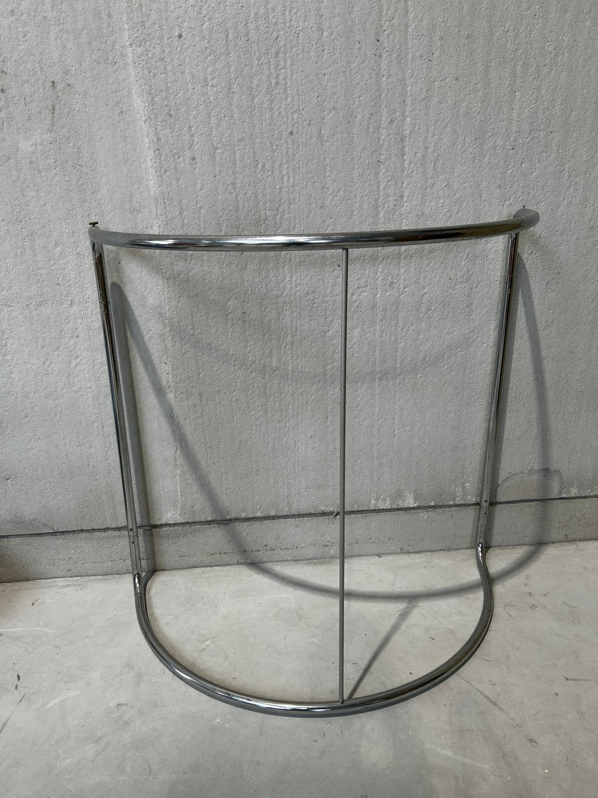 3 X Vintage chrome kledingrekken, Ophalen, Gebruikt