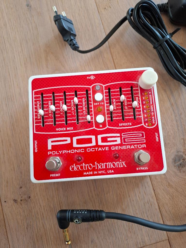 Ehx pog 2 octave pedal, Muziek en Instrumenten, Ophalen, Zo goed als nieuw, Multi-effect
