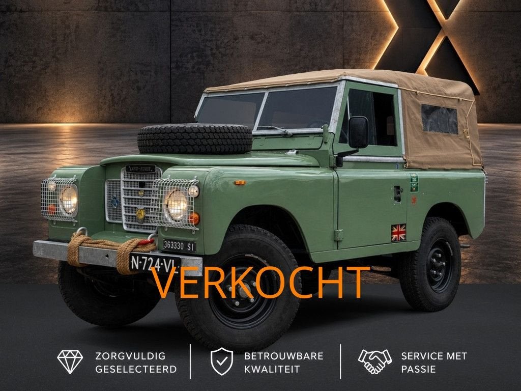 Land Rover 88 Series III 44kW/60pk 2 deurs Soft Top | comple, Autos, Achat, Entreprise, Cabriolet, Boîte manuelle