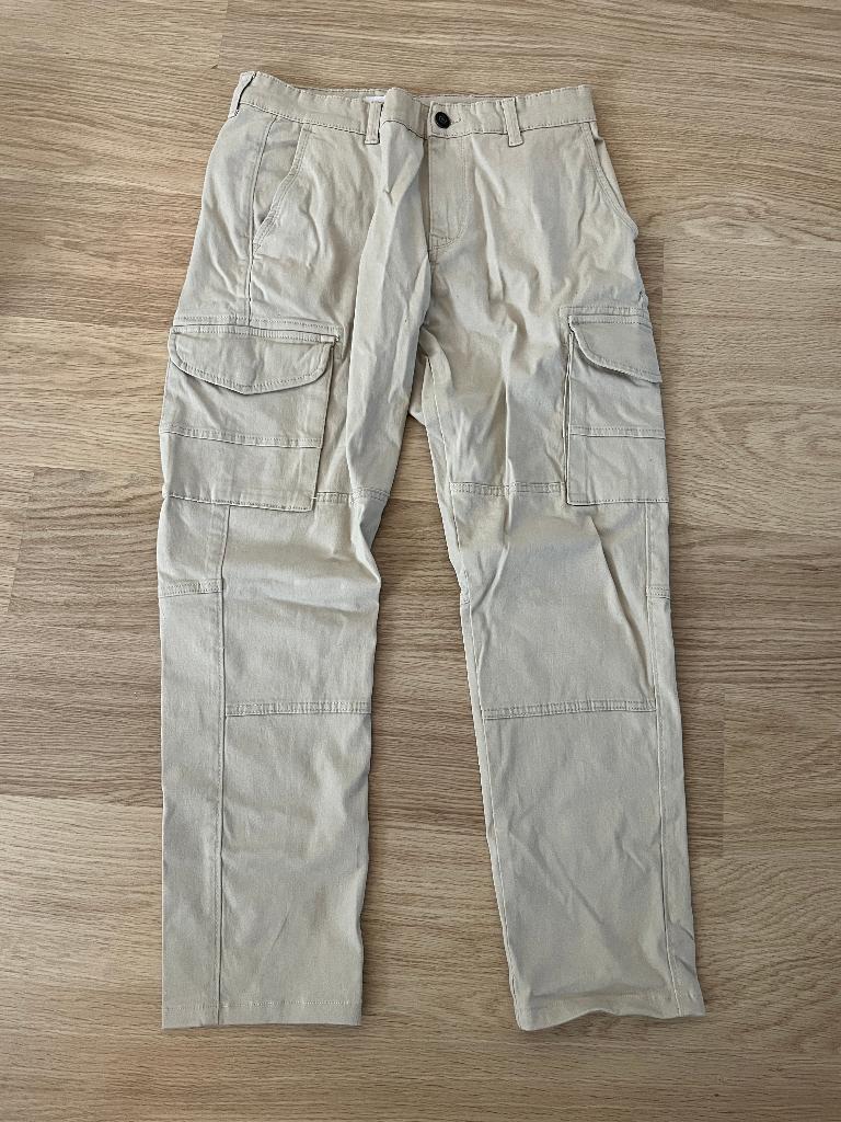 Broek Beige Only & Sons - W30L32, Ophalen of Verzenden, Zo goed als nieuw, Maat 46 (S) of kleiner, Only & sons