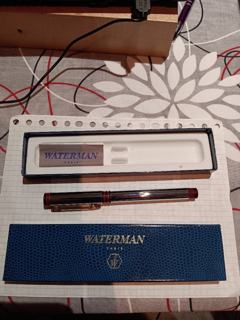 NIEUW vulpen waterman in origineel doosje, Neuf, Avec boîte, Stylo, Enlèvement