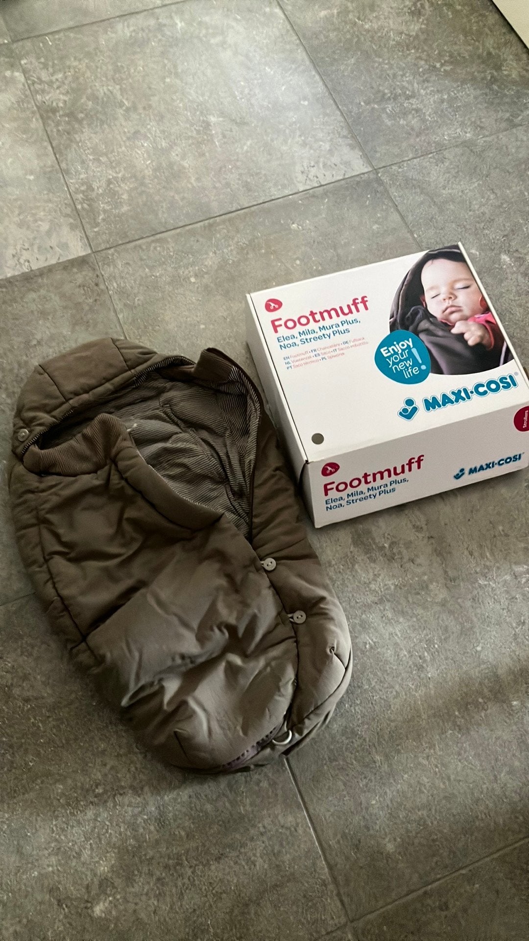 Maxi cosi voetenzak, Kinderen en Baby's, Ophalen of Verzenden, Gebruikt