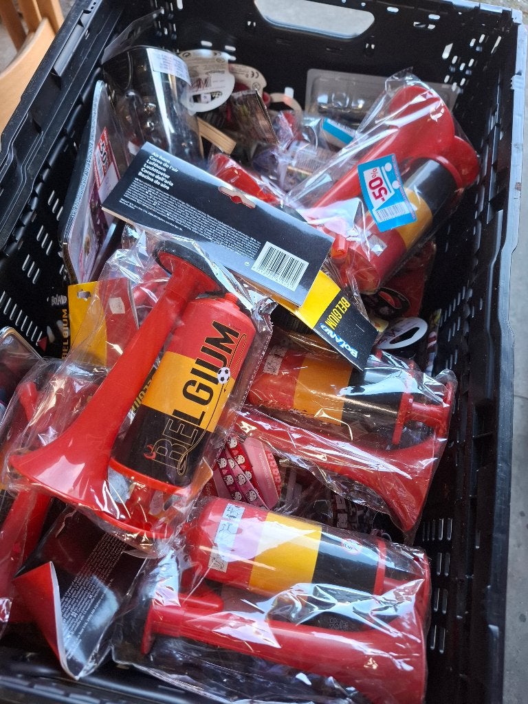 Supportersmateriaal Belgie, Ophalen, Zo goed als nieuw