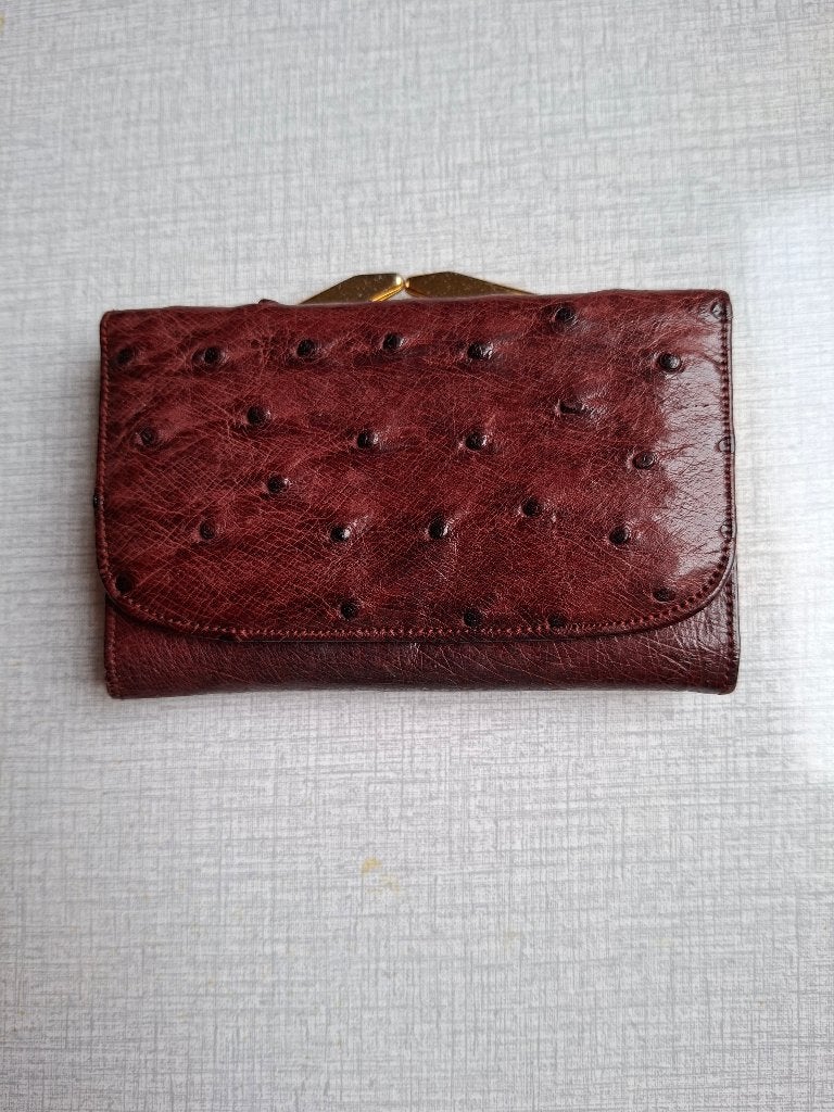 portefeuille in krokodillenleer, Ophalen, Gebruikt