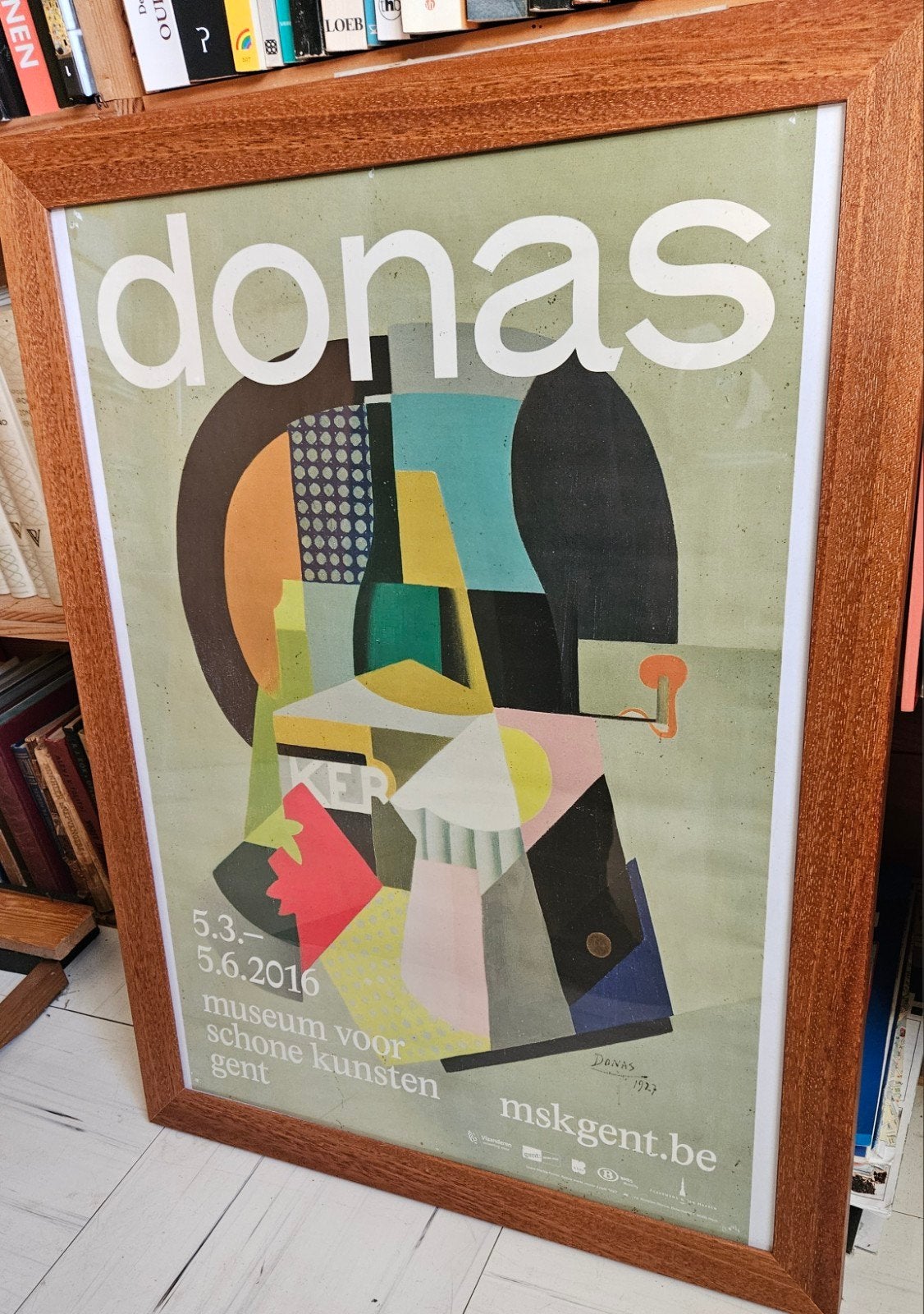 Affiche donas, Ophalen