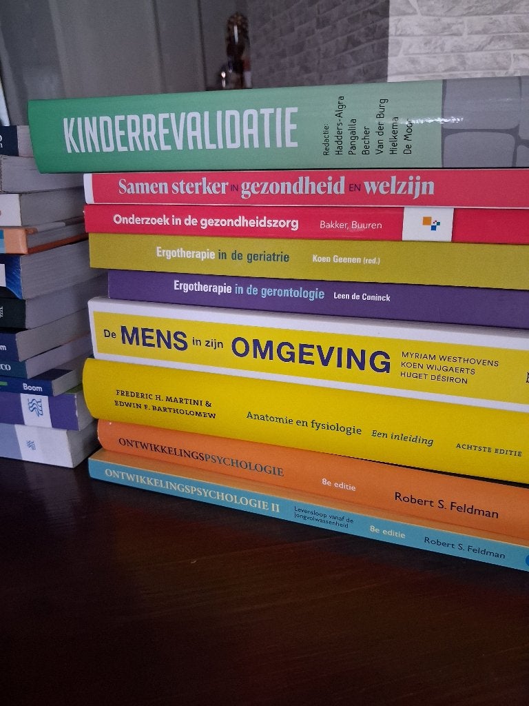 Boeken ergotherapie, Boeken, Ophalen, Zo goed als nieuw, Hogeschool